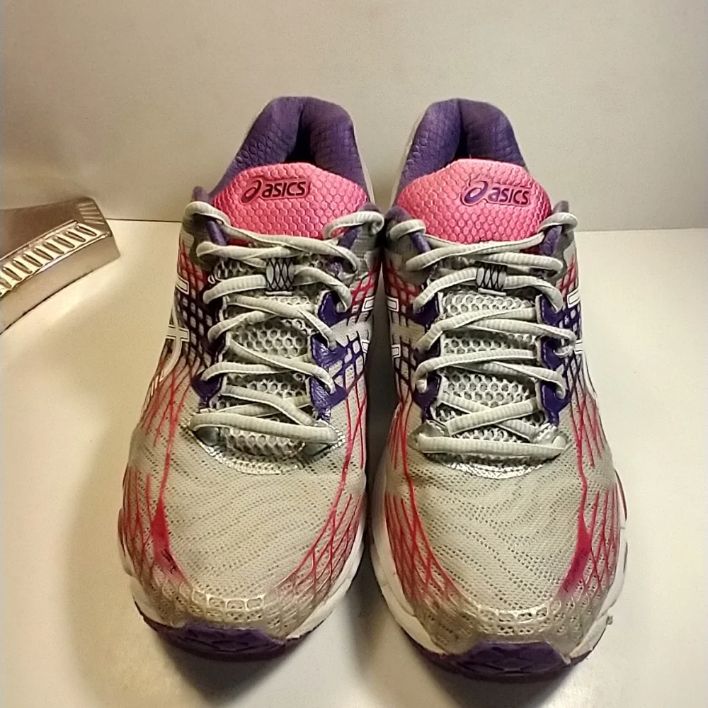 Asics Gel-Nimbus 17 Running Shoes Women's sz 9.5D Wide - Picture 3 of 12